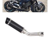 Accessoires d'échappement Silencieux D'échappement Moto Slip-On Avec Collecteur Central Pour Y-AMAHA FZ1 N S F Pour FAZER FZ1N FZ1000 ZX1000 2005-2008 2010 2011 2012 2013 2014 2015 2016