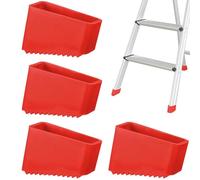 Accessoires d'échelle, 4 pieds d'échelle, patins en caoutchouc épais antidérapants et résistants à l'usure pour ascenseurs 'ingénierie télescopiques standard
