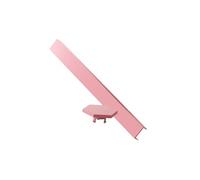 Accessoires déco de 9 pièces Lines Skins Matte Pink