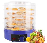 Accessoires décoratifs pour la Maison, déshydrateur Alimentaire électrique 350 W avec 5 Plateaux Amovibles, Plage de température réglable de 35 à 70 °C, de