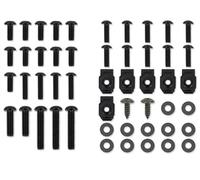 Accessoires décoratifs pour Motos Kit Complet De Boulons De Carénage De Moto, Vis pour K1200RS 1996 1997 1998 1999 2000 2001 2002 2003 2004 2005(Noir)