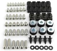 Accessoires décoratifs pour Motos Kit Complet De Boulons De Carénage pour Moto, Clips De Vis, Écrous De Vitesse en Acier Inoxydable pour GL1800 Goldwing 2001 - 2018