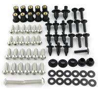 Accessoires décoratifs pour Motos Kit De Boulons De Carénage De Moto, Clips De Couverture, Vis pour pour Ninja 1000 Z1000S Z1000SX 2011 - 2019(Argent)
