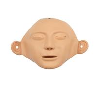 Accessoires d'entraînement de RCR réaliste pour le visage - Tapis d'opérations de réanimation - Sac pulmonaire - Aide à l'enseignement médical - Sac pulmonaire - Masque de réanimation pour la pratique