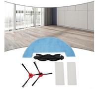 Accessoires d'entretien pour aspirateur robot 360 pour SmartAI pour G50 30 V Max C50 avec brosse à rouleau et 2 brosses latérales pour une utilisation à long terme