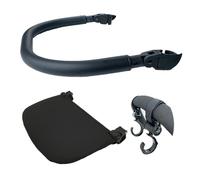 Accessoires des poussette compatibles avec les poussettes Babyzen YOYO2,YOYO+,inclure PU accoudoir en cuir,repose - pieds,crochets