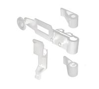 Accessoires d'espagnolettes pour volet battant - Kit de pièces de réparation pour volets battants - Blanc (RAL 9016)
