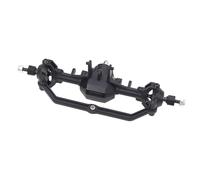 Accessoires D'Essieu Rc Compatible avec Traxxas pour TRX-4M 1/18 RC Crawler Pièces De Rechange Essieux Avant Et Arrière en Plastique Ensemble Complet avec Support De Servo(Front)