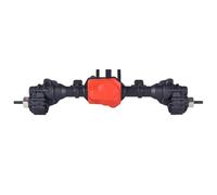 Accessoires D'Essieu Rc Compatible avec Traxxas pour TRX4 1/10 RC pour Rock Crawler Car, Pièces De Rechange Et De Mise À Niveau, Essieux De Portail Avant Et Arrière en Métal(Rear)