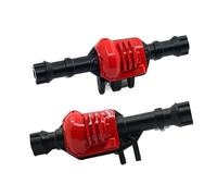 Accessoires D'Essieu Rc Compatible avec TRX-4 Boîtier D'essieu Avant Arrière en Métal Et Couvercle D'essieu 1/10 RC Crawler Car Upgrade Parts Accessories(Red,Rear Front)