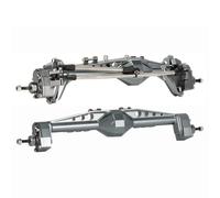 Accessoires D'Essieu Rc pour Capra pour Wraith F9 1/10 Essieu Portique Aluminium Déporté avec Support Biellette Supérieure Réglable Transmission Vitesse Constante Crawler RC