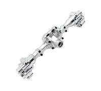 Accessoires D'Essieu Rc Pour Huangbo HB Accessoires R1001 R1002 R1003 1/10 RC Voiture Télécommande Pièces Rechange Mise À Niveau Métal Boîtier D'essieu Avant Arrière C Siège(Silver,Rear Axle)