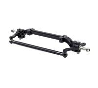 Accessoires D'Essieu Rc pour Tamiya 1/14 Essieu Avant Métal avec Biellette Direction Camion Tracteur Pièce Détachée Voiture RC Accessoire Montage Réparation Remplacement