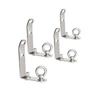 Accessoires d'étagère de toit pour échelle, bois de chauffage, snowboard, skateboard, arrêts de charge en acier inoxydable 304, barres de toit croisées, snowboard