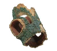 Accessoires d'habitat pour reptiles, tronc d'arbre avec plate-forme pour terrariums et aquariums, accessoires de clôture