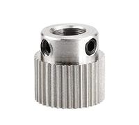 Accessoires d'imprimante 1 pc Mk7 MK8 36 Dents 36 Dents engrenage d'entraînement en Acier Inoxydable extrudeuse engrenage d'alimentation Roue d'extrusion pour imprimante 3 D pièces d'imprimante 3D