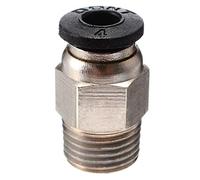 Accessoires d'imprimante 10 pièces connecteurs pneumatiques d'imprimante 3D coupleur Rapide Tube 1.75mm pour connecteurs de Montage d'extrudeuse à tête J