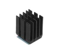Accessoires d'imprimante 12 pièces Noir Tmc2100 Pilote de Moteur Pas à Pas radiateur de Refroidissement avec Colle arrière pour imprimante 3D