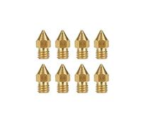 Accessoires d'imprimante 5pcs MK10 Buse 0.2mm 0.3mm 0.4mm 0.6mm 0.8mm 0mm Pièce filetée en cuivre M7 pour Extrusion Filament 75mm Imprimantes 3D Pièces Industrie, Machines (Couleur : 1.75mm, Taille :
