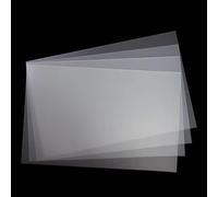 Accessoires d'imprimante A4 DTF Film 75u transparent Dtf Transfert de film for animaux de compagnie Dtf Impression de film for la poudre à chaud (Color : 50pcs dtf film)