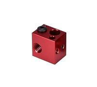 Accessoires d'imprimante Bloc chauffant en aluminium V5 pour V5 Hotend Housse de chaussette en silicone Extrudeuse à distance Pièces d'imprimante 3D V6 J-Head Dissipateur thermique Bowden PT100 Compos