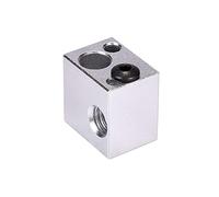 Accessoires d'imprimante Bloc chauffant en aluminium V5 pour V5 Hotend Housse de chaussette en silicone Extrudeuse à distance Pièces d'imprimante 3D V6 J-Head Dissipateur thermique Bowden PT100 Compos