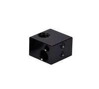 Accessoires d'imprimante Bloc chauffant en aluminium V5 pour V5 Hotend Housse de chaussette en silicone Extrudeuse à distance Pièces d'imprimante 3D V6 J-Head Dissipateur thermique Bowden PT100 Compos