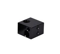 Accessoires d'imprimante Bloc chauffant V5 Bloc en aluminium Chaussette en silicone V5 Pièces d'imprimante 3D Bloc VS V6 Fit J-Head Hotend Bowden Extruder aux composants d'extrudeuses à thermistance (