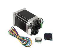Accessoires d'imprimante Boucle fermée 57 Ensemble de Moteurs Pas à Pas servomoteur avec Adaptateur de Carte mère + écran OLED12864 pour imprimante 3D