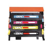 Accessoires d'imprimante CLT-K406S Cartouche de Toner Compatible Remplacement pour Samsung CLT-K406S pour Samsung CLP-360 CLP-365W CLX-3305 CLX-3306FN Imprimante, Noir Jaune Cyan Magenta Magenta