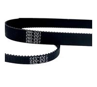 Accessoires d'imprimante compatibles avec 1pc Pièces d'imprimante 3D GT2 Largeur 15 mm Caoutchouc à boucle fermée Compatible avec courroie de distribution 100 110 130 140 142 144 150 154 160 170 180 1