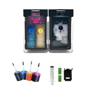 Accessoires d'imprimante compatibles avec Cartouche d'encre CISS Rechargeable PG-540 CL-541 PG540 CL541 Compatible avec Canon Pixma MG2250 MG3150 TS5151 TS5150 MG4250 MG3650 MX475 (Couleur : 1 Jeu)