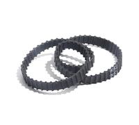 Accessoires d'imprimante compatibles avec Courroie de distribution à double denture DA XL de 10 mm/15 mm de largeur, courroie en caoutchouc noir DXL 240/250/260/270/280DXL, courroie dentée à boucle fe