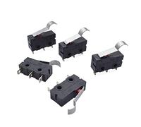 Accessoires d'imprimante compatibles avec Lot de 2/5/10 interrupteurs de fin de course pour imprimante 3D, bouton-poussoir KW12, micro capteur de fin de course, interrupteur automatique 3 broches, mic