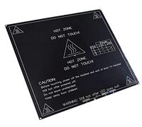 Accessoires d'imprimante compatibles avec Plateau chauffant MK3 Plateau chauffant 214x214x3mm Plaque d'impression Plaque chauffante PCB en aluminium Plateau chauffant carré de 3 mm Compatible avec l'i