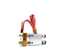 Accessoires d'imprimante Double extrudeuse Hotend 2-IN-1-OUT Mélange de couleurs ou 2-IN-2-OUT Pièces d'imprimante 3D bicolore pour buse Extrusora Filament de 0,4 mm Accessoires d'impression 3D de 1,7