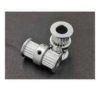 Accessoires d'imprimante GT2 poulie synchrone à Double tête 2GT-20 Roue de Transmission à Engrenages Trou intérieur 5mm 8mm Courroie de Distribution imprimante 3D pièces d'imprimante 3D