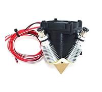 Accessoires d'imprimante Kit complet d'extrudeuse - Buse multi-couleurs en laiton Lite6 3 en 1 sortie 0,4 mm pour filament de 1,75 mm Mélange de couleurs Multi-buse pour imprimante 3D Accessoires d'im