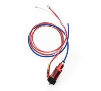 Accessoires d'imprimante Kit d'extrémité chaude en métal, kit d'extrémité chaude d'extrudeuse assemblée 24 V, bloc chauffant de buse de 0,4 mm, couvercle en silicone compatible avec l'imprimante 3D Cr