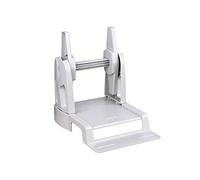 Accessoires d'imprimante Nouvel enrouleur universel d'étiquettes pour Argox TSC Godex Zebra et autres imprimantes, stent en papier pour imprimante de codes à barres (Color : White)