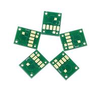 【Accessoires d'imprimante】 Puce de réinitialisation automatique de la cartouche PGI-570 CLI-571 5 couleurs compatible avec l'imprimante Canon MG5750 MG5751 MG5752 MG5753 MG6850 MG6851 MG6852