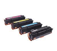Accessoires d'imprimante Remplacement de cartouche de toner compatible avec la banque de toner pour Canon CRG-318 pour imprimante Canon LBP7200cdn LBP7200cd LBP7660Cdn, Noir Jaune Cyan Magenta Produit