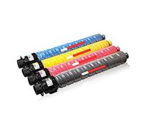 Accessoires d'imprimante Remplacement de la cartouche de toner compatible True Image pour Ricoh C2003 pour imprimante Ricoh 2503 2011 DSC1025 1020 1120, noir jaune cyan magenta produits de bureau noir
