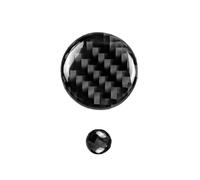 Accessoires D'intérieur Accessoire Autocollant Décoratif Garniture Bouton Volume Intérieur Voiture En Fiber Carbone 2 Pièces Pour Mazda 3 2017-2021 Pour Mazda 6 CX-5 CX-9 2016-2021