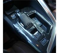 Accessoires D'intérieur Accessoire Autocollant Décoratif Voiture Couvercle Panneau D'engrenage Garniture Panneau Boîte Vitesses Pour Peugeot 4008 2017 2018 Accessoires ABS Chromés(Carbone)