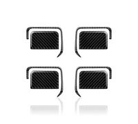 Accessoires D'intérieur Accessoire Autocollant Garniture Cuvette Poignée Porte Voiture En Fiber Carbone Pour Silverado Pour GMC Pour Sierra 1500 2500HD 3500HD 2014 - 2018 Accessoires