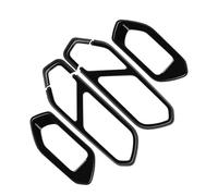 Accessoires D'intérieur Accessoire Autocollant Noir Brillant Poignée Porte Intérieure Voiture Cadre Panneau Bol Garniture Couverture Autocollant Pour Raize 2020 - 2022