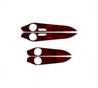 Accessoires D'intérieur Accessoire Garniture Panneau Porte Voiture Autocollant Décoratif Accessoires Réglage Automatique Pour Mercedes W205 Pour Benz GLC Classe C 2014 - 2020(Bird Eye Red)