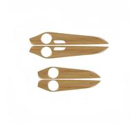 Accessoires D'intérieur Accessoire Garniture Panneau Porte Voiture Autocollant Décoratif Accessoires Réglage Automatique Pour Mercedes W205 Pour Benz GLC Classe C 2014 - 2020(Teak)