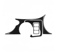 Accessoires D'intérieur Accessoire Pour Nissan 370Z 2009-2022 Fibre Carbone Voiture Porte-gobelet Panneau Décoration Couverture Protection Garniture Autocollant Voitures(Noir)